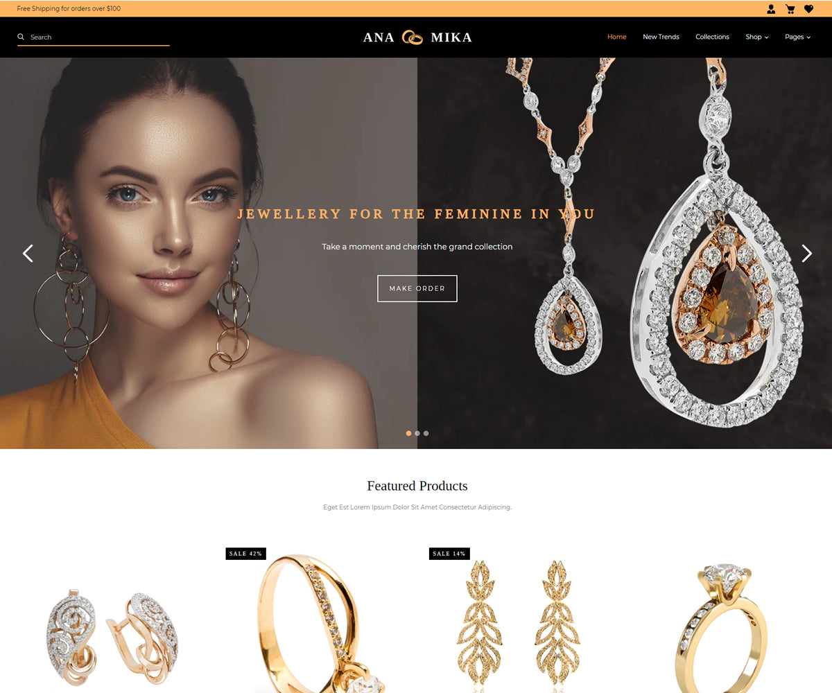 Anamika - Jewelry Fashion Shopify