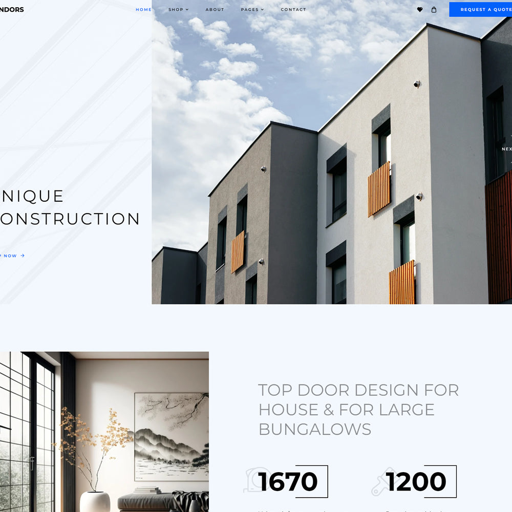 Door Systems & Windows Shopify Theme